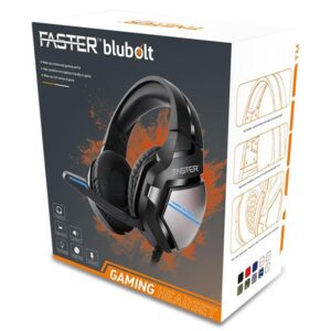 Faster Blubolt BG-200 Surrounding Sound Gaming Headset with Noise Cancelling Microphone for PC and Mobile