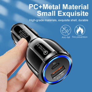 6A QC 3.0 Car Charger 2 USB Port