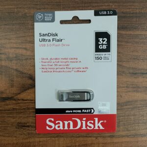 SanDisk 32Gb ultra Flair USB 3.0 Flash Drive