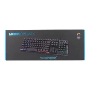 Microkingdom MK885 Optimax RGB Rainbow Backlight Gaming Keyboard