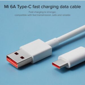 Xiaomi MI 6A Type C Turbo Charge Cable 100% Genuine