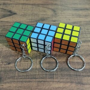 Rubik Cube Keychain