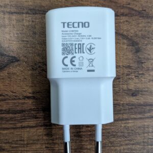 Tecno 18 Watt Charger (Adaptor Only) 100% Original