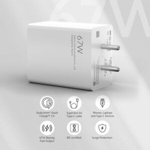 Xiaomi MI 67 Watt Charger 100% Original