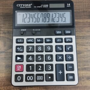 CITYONE 14 Digit Desk Calculator CT-2229C