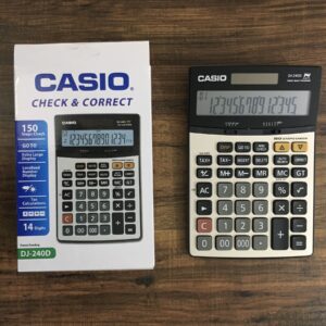 CASIO DJ-240D Desk Calculator