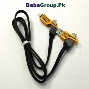 4 in 1 USB to Type C and iPhone PD Charging Cable