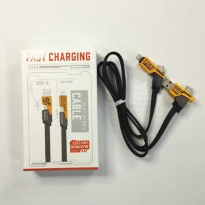 4 in 1 USB to Type C and iPhone PD Charging Cable