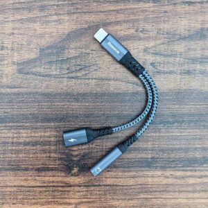 Baseus 2 in 1 Type C Connector for Charging + Handsfree