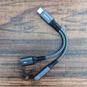 Baseus 2 in 1 Type C Connector for Charging + Handsfree
